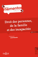 Droit des personnes, de la famille et des incapacités 12ed