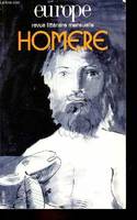 Europe revue littéraire mensuelle n°865 mai 2001 79e année - Homère - La poétique efficace d'Homère - Homère, l'écriture et le livre - le récit homérique de la formule à l'image - deux mondes de l'Iliade - les voyages d'Ulysse entre réel et imaginaire ...