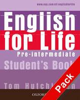 English for life  pre-intermediate élève multirom pack, Elève+MultiRom