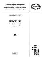 Berceuse, Clarinette Et Piano - Collection Rougeron