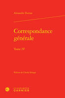 4, Correspondance générale