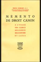 Mémento de droit canon