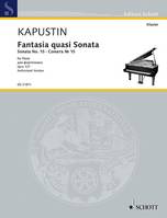 Fantasia quasi Sonata, Sonata No. 15. op. 127. piano.