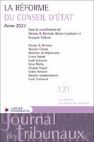 La réforme du Conseil d'État - Anno 2023