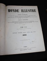 Le monde illustré, journal hebdomadaire, 1868, tomes XXII et XXIII, année complète