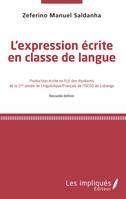 L'Expression écrite en classe de langue