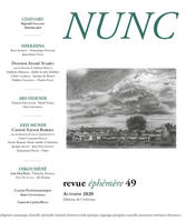 Nunc n°49 Dossier André Suarès /Cahier Xavier Bordes