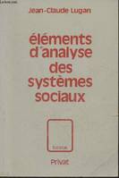 Eléments d'analyse des systèmes sociaux