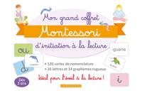 Mon grand coffret Montessori d'initiation à la lecture