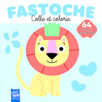 Le Lion -  Fastoche colle et colorie