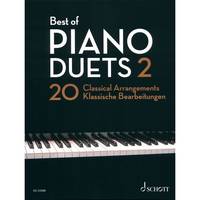 Best of Piano Duets 2, 20 Classical Arrangements. piano (4 hands).