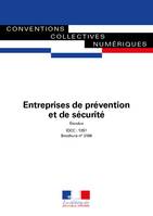 Entreprises de prévention et de sécurité, Convention collective nationale  - IDCC 1351 - n°3196