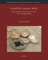 Painting Amara West, The Technology and Experience of Colour in New Kingdom Nubia