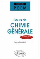 Cours du PCEM : Cours de chimie générale