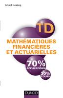 Mathématiques financières et actuarielles - TD, TD