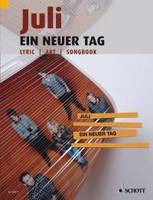 Ein neuer Tag, Lyric Art Songbook. voice and guitar/keyboard. Recueil de chansons.