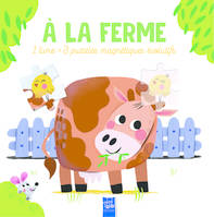 A la ferme - Livre et puzzle