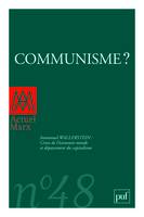 Actuel Marx 2010, n° 48, Communisme ?