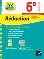 Rédaction 6e, cahier de révision et d'entraînement