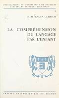 La compréhension du langage par l'enfant, Le rôle des contextes