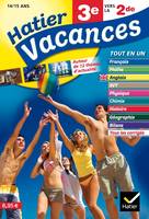 Hatier Vacances - Toutes les matières, de la 3e vers la 2de, 14/15 ans