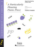 A Particularly Pleasing Piano Piece, Beginning Reading-Primer Level Piano Solo