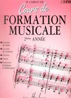 Cours de formation musicale Vol.2, Formation musicale