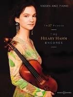 In 27 Pieces, The Hilary Hahn Encores. violin and piano.