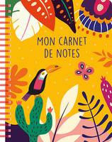 Mon carnet de notes (tropical yellow)