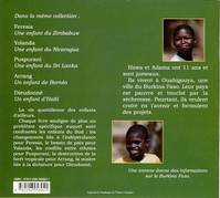 Hawa et Adama des enfants du Burkina Faso