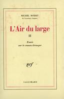 L'Air du large, Essais sur le roman étranger