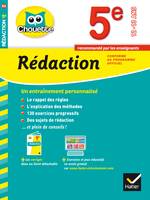 Rédaction 5e, cahier de révision et d'entraînement