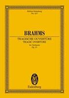 Tragic Overture, op. 81. orchestra. Partition d'étude.