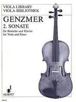 Sonata No. 2, GeWV 228. viola and piano.