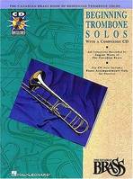 CANADIAN BRASS BOOK OF BEGINNING TROMBONE SOLOS TROMBONE +CD