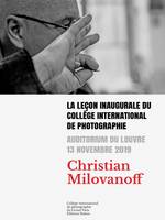 La Leçon inaugurale du Collège international de photographie