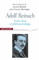 Adolf Reinach, Entre droit et phénoménologie