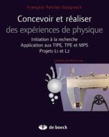 Concevoir et réaliser des expériences de physique, Initiation à la recherche