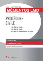 Procédure civile, LE DROIT AU PROCES - LE DROIT DU PROCES - LE DROIT AU RENOUVELLEMENT DU PROCES