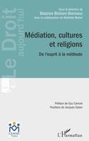 Médiation, cultures et religions, De l'esprit à la méthode