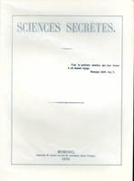 Sciences secrètes