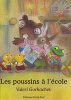 Les poussins à l'école