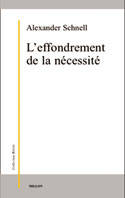 L'EFFONDREMENT DE LA NECESSITE