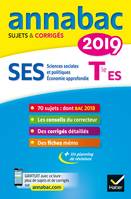 SES Terminalle ES spécifique & spécialités : Sujets et corrigés, sujets et corrigés du bac Terminale ES