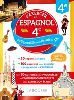 Cahier Larousse Espagnol 4e