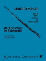Der Fortschritt im Flötenspiel, Lusterweckende Übungen. op. 33. 1-2 flutes.