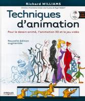 Techniques d'animation, Pour le dessin animé, l'animation 3d et le jeu vidéo