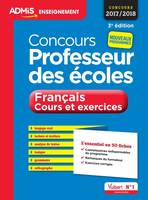 Concours Professeur des écoles - Français - Cours et exercices - L'essentiel en 50 fiches, Concours 2017