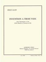 Invention à 3 Voix