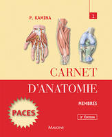 [1], Membres, Carnet d'anatomie. T1 : membres, 3e ed.